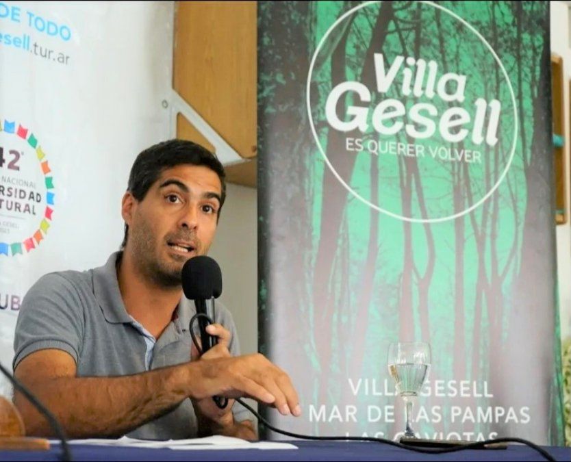 Marcelo Iglesias es el secretario de Turismo de Villa Gesell.