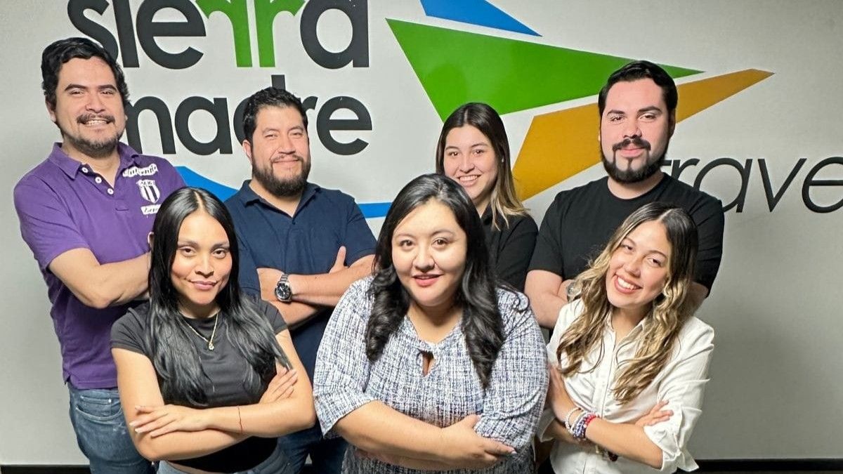 El equipo de Operadora Turística Sierra Madre en Monterrey encabezado por Gabriela Campos.