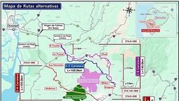 Se analizan 3 propuestas de trazados para la construcción de la vía Cuenca-Guayaquil.