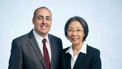 Mariano Villar, CEO de Tatajuba, y Claudia Chinen, responsable del Departamento de Destinos Exóticos.