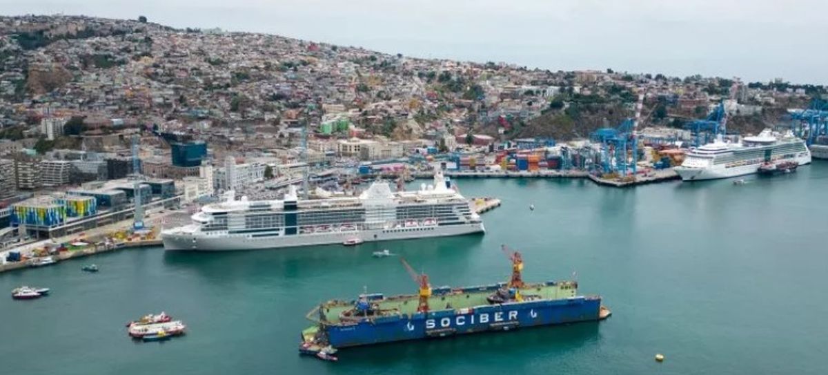 Temporada de cruceros en el Puerto de Valparaíso se extenderá entre octubre y abril de 2026.