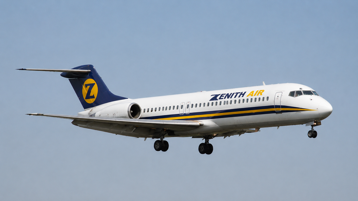La aerolínea chárter Zenith Airlines cesa toda su actividad y se declara en quiebra