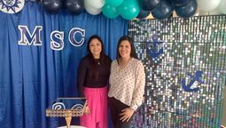 Cecilia Paredes, gerente general de Universal de Viajes, y Karem Nova, sales executive de MSC Cruceros. 