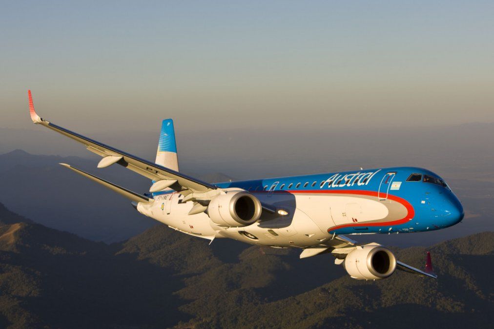 Embraer E190 de Austral.