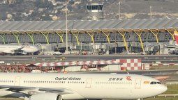 Aviones en el Aeropuerto de Barajas, en Madrid.