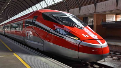 Uno de los trenes de Iryo.