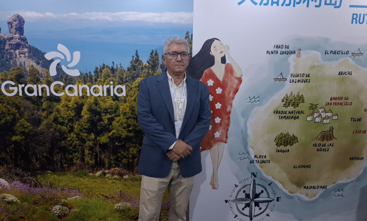 Valentin Gonz&aacute;lez Garc&iacute;a, del equipo de Gran Canaria Tourism.
