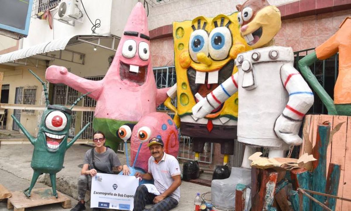 Ruta de Los Monigotes Gigantes en Guayaquil.
