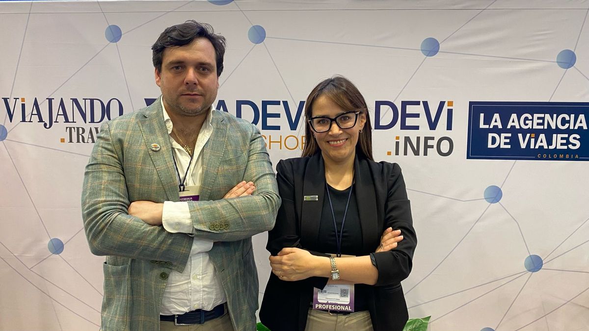 Mapa Group Travel en el stand de Ladevi.