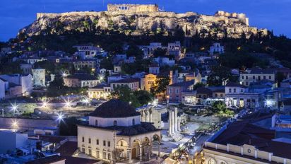 Atenas en Grecia, una ciudad cautivante.