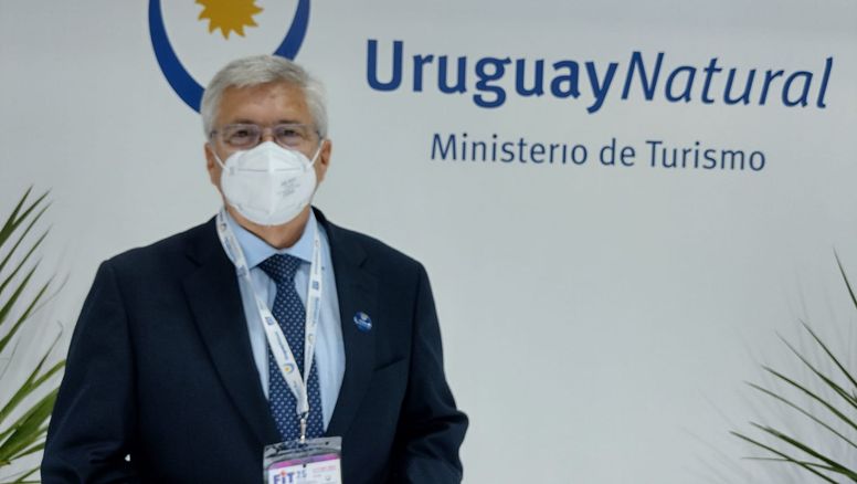 En la Feria Internacional de Turismo de América Latina, Tabaré Viera Duarte, ministro de Turismo de Uruguay, presentó la renovada oferta de atractivos y los beneficios para argentinos.