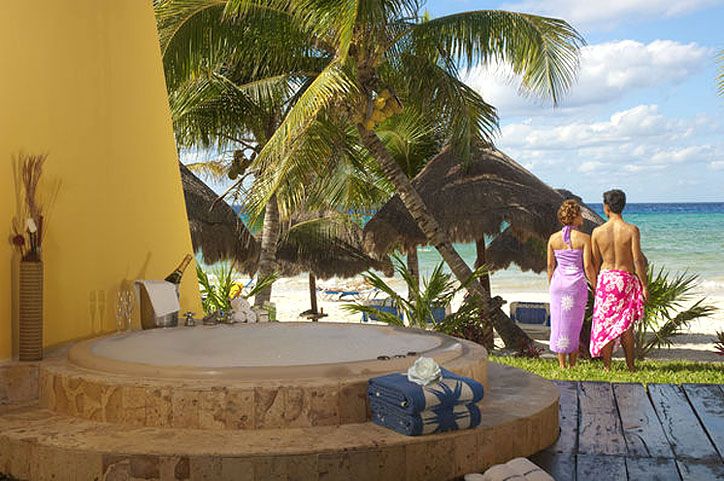 Las impactantes Paradise Suites, ideales para parejas.