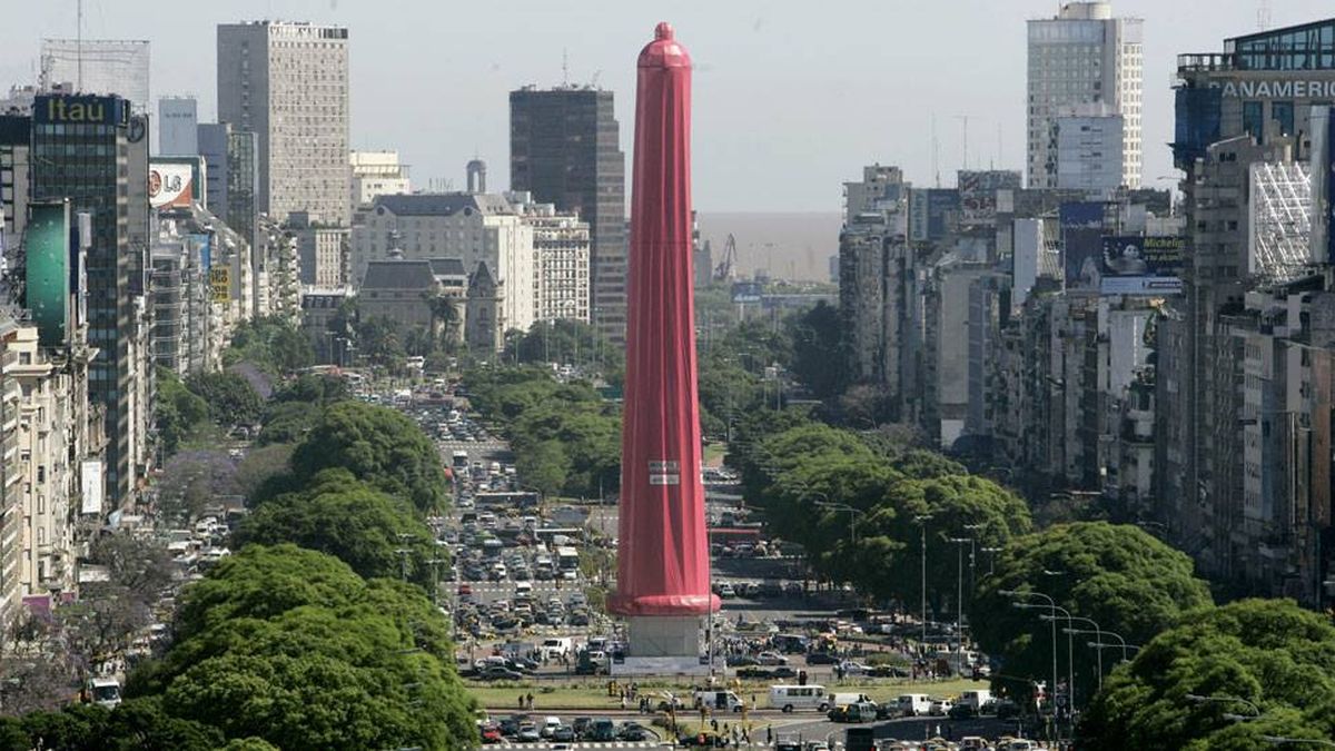 Buenos Aires ¿le Pusieron Un Preservativo Al Obelisco 7694