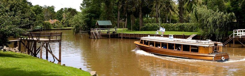 El delta del Tigre, un paseo hermoso cerca de la Ciudad de Buenos Aires.