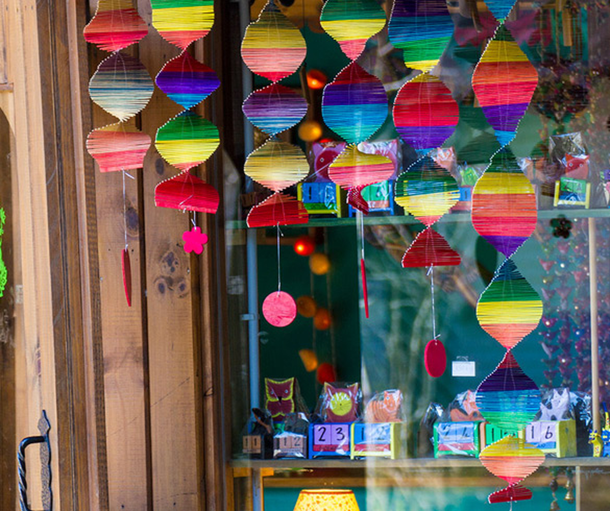 La feria artesanal de Colonia Suiza es un clásico de la Patagonia.  