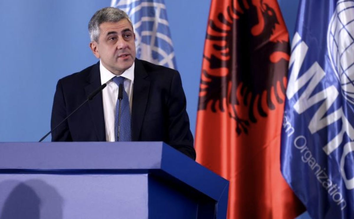 El Secretario General de ONU Turismo, Zurab Pololikashvili, durante la 70 convención regional en Albania. El Secretario General de ONU Turismo, Zurab Pololikashvili, durante la 70 convención regional en Albania.