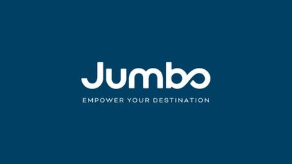 Jumbo: la nueva identidad visual incorpora el símbolo del infinito, un elemento que representa tanto la amplitud de los servicios que ofrece la compañía como su enfoque estratégico.