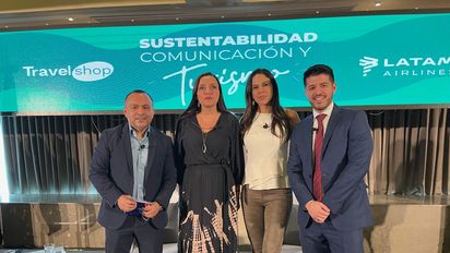 Operadora Travel Shop y Latam Airlines ofrecieron un seminario en EPTUR sobre la relevancia de la sustentabilidad en el turismo y cómo comunicar asertivamente.