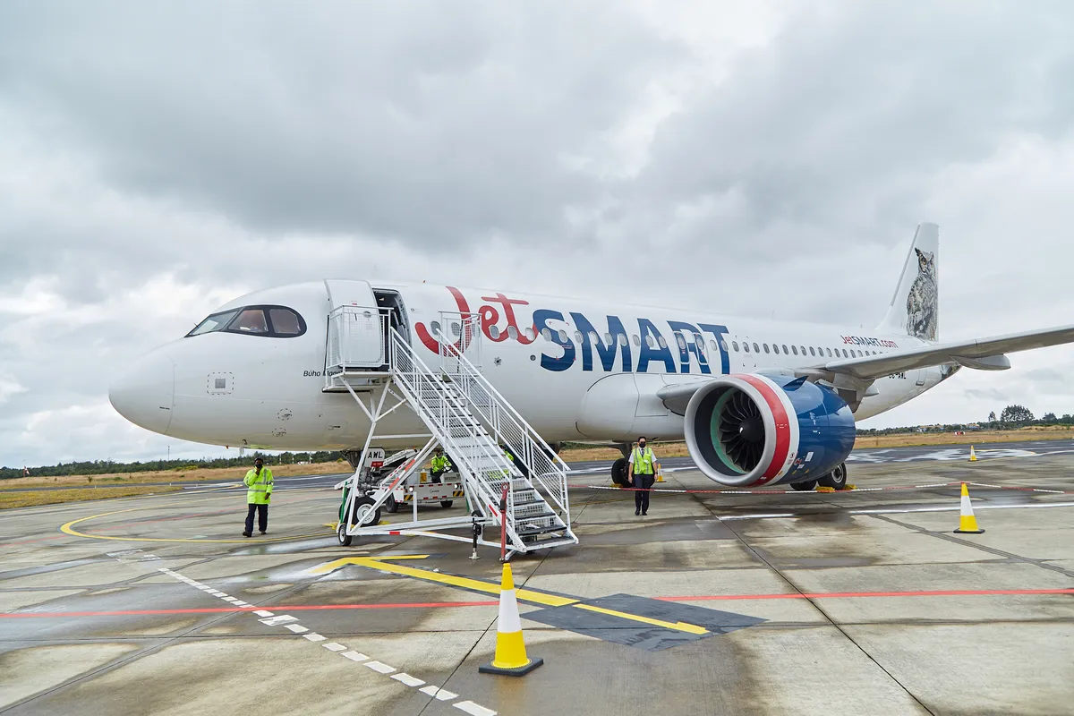 Aerolínea ultra low cost JetSmart.