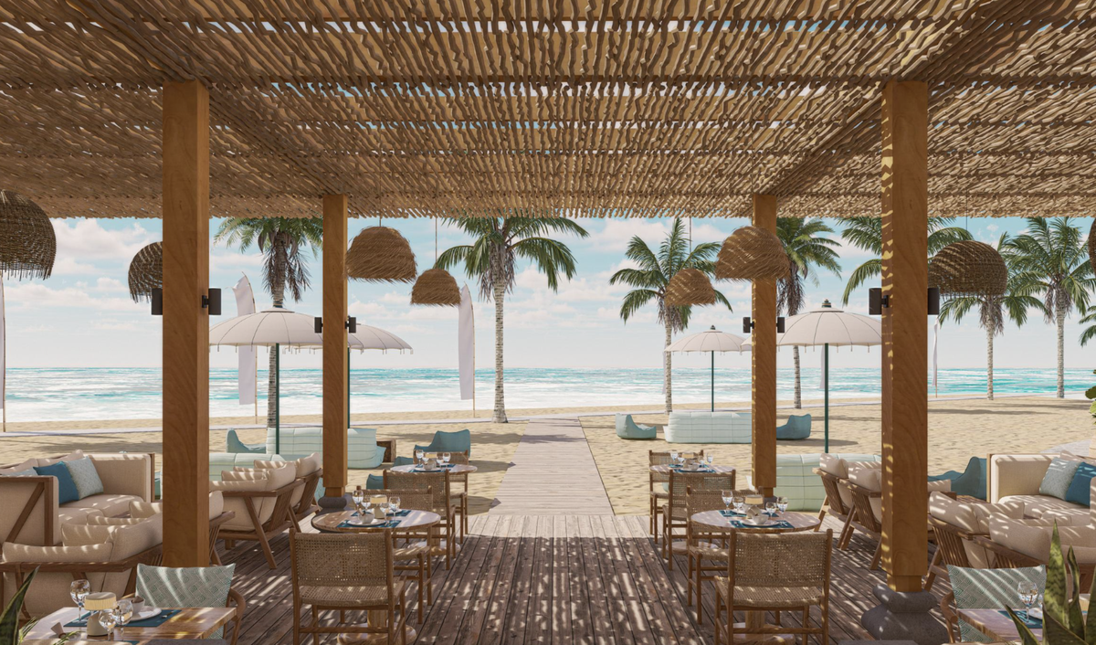 Terraza del Paradisus by Meliá en Bali.