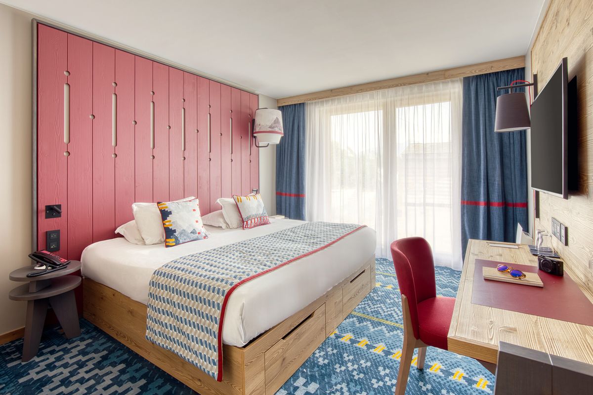 Club Med Tignes cuenta con 430 habitaciones -incluidas 25 suites Exclusive Collection.