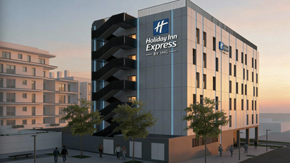 Maqueta del futuro Holiday In Express de IHG Hotels en Martorell.