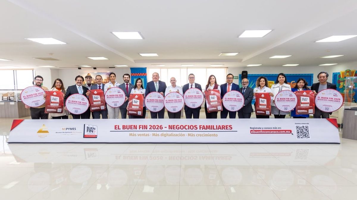 La Concanaco-Servytur proyecta una derrama de 235 mil millones de pesos en El Buen Fin 2026.&nbsp;