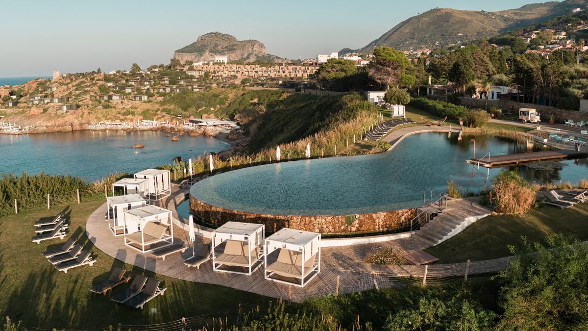 Vacaciones en Europa: El Club Med Cefalù es un resort de la Exclusive Collection ubicado en la costa norte de Sicilia, Italia.