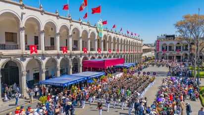 Arequipa celebra 485 años y espera recibir a 50 mil turistas