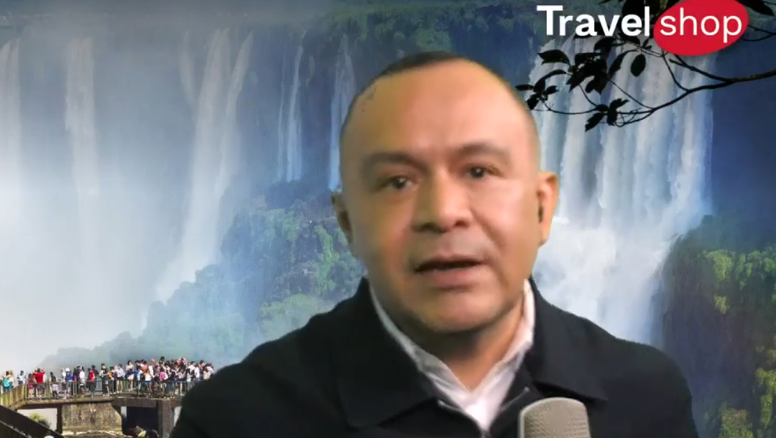 Miguel Galicia encabezó el espacio Aula 4.0 de Operadora Travel Shop para destacar la oferta de Argentina.