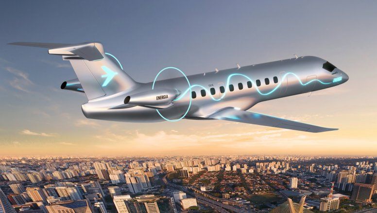 Así se verán los Embraer Energia.