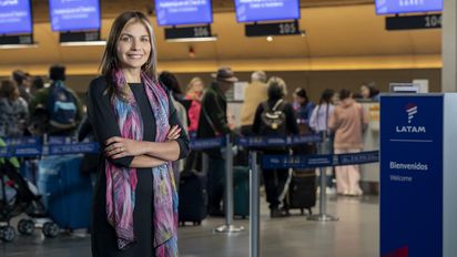 Erika Zarante Bahamón nueva CEO de Latam Airlines Colombia.