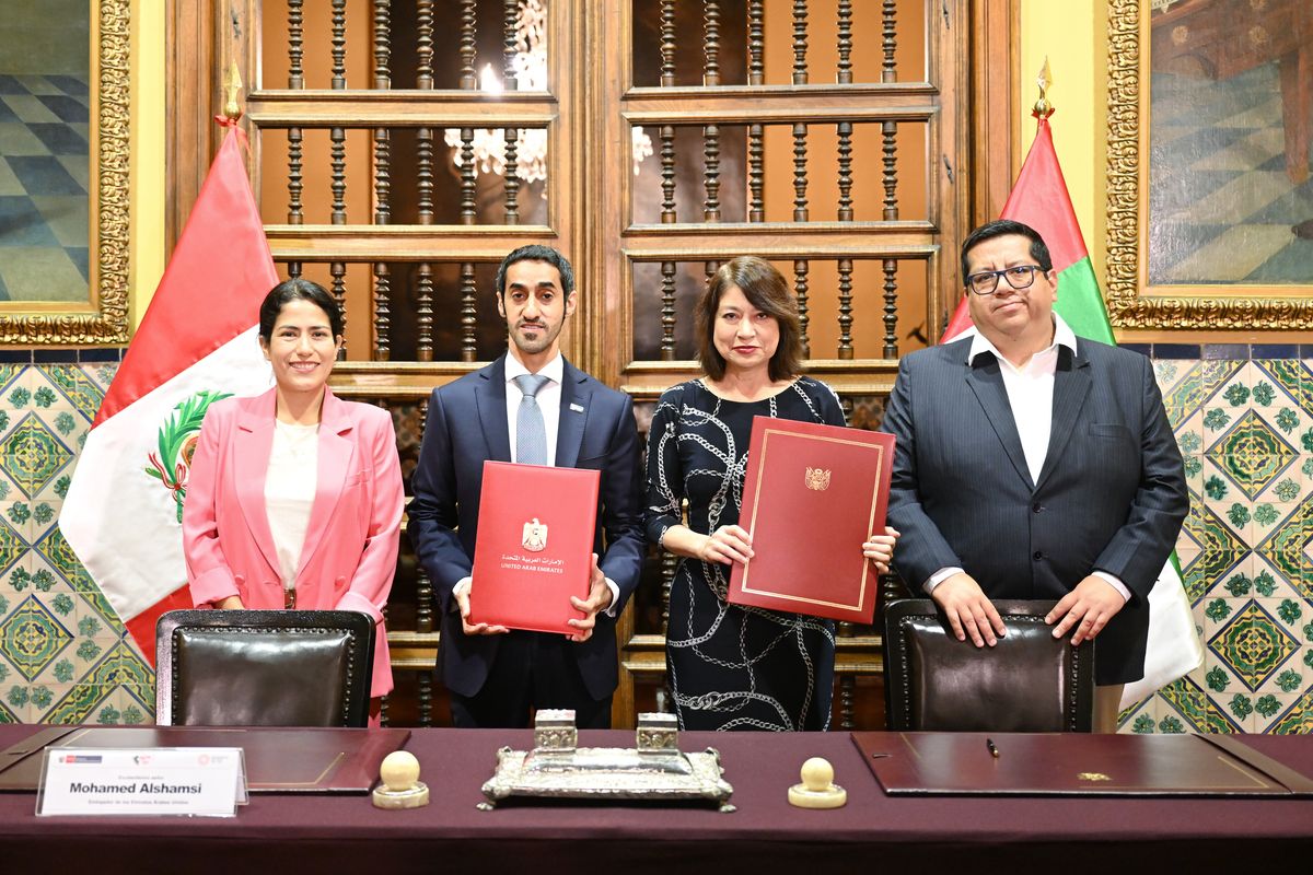 Perú y Emiratos Árabes Unidos firmaron el Acuerdo de Servicios Aéreos. - Ladevi Medios y Soluciones Perú y Emiratos Árabes Unidos firmaron el Acuerdo de Servicios Aéreos.