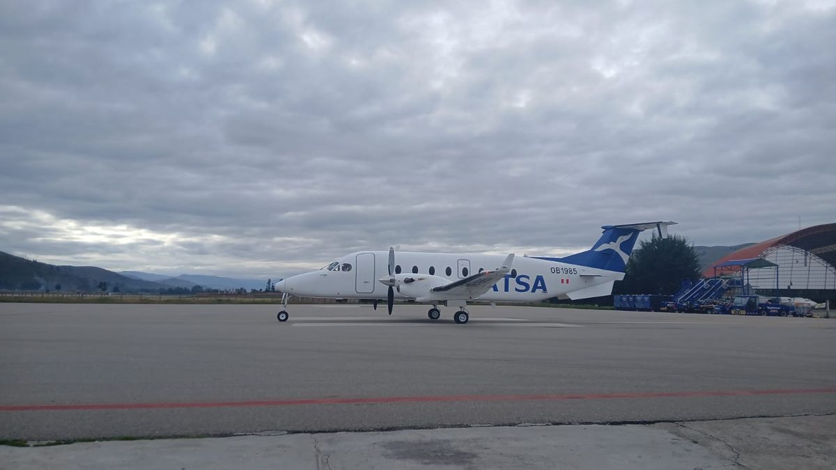 Con la llegada y salida de la aeronave Atsa Airlines, Corpac confirmó que el aeropuerto Francisco Carlé, ubicado en la ciudad de Jauja se encuentra operativo. - Ladevi Medios y Soluciones Con la llegada y salida de la aeronave Atsa Airlines, Corpac confirmó que el aeropuerto Francisco Carlé, ubicado en la ciudad de Jauja se encuentra operativo.