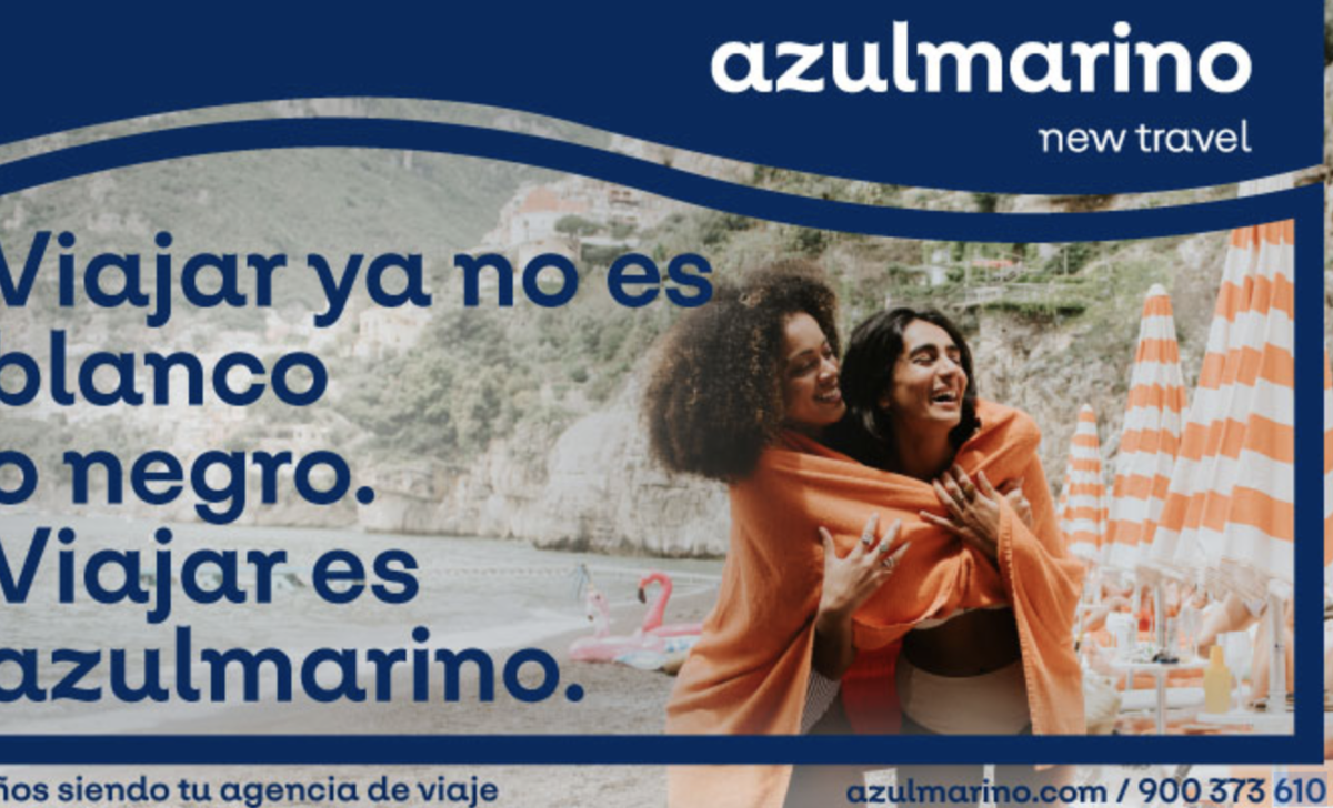 Nueva campaña de la red de agencias de viajes de Azulmarino.