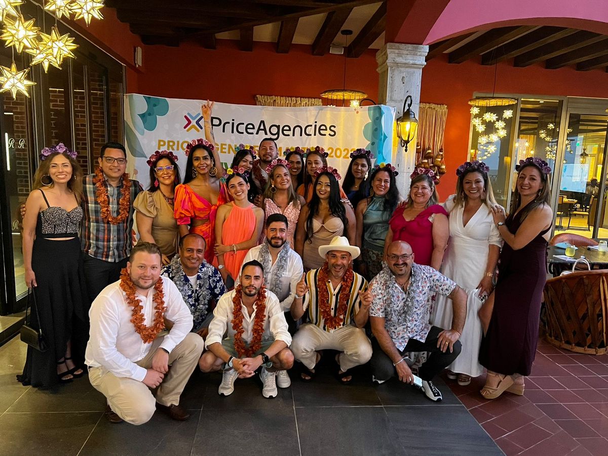 PriceAgencies reconoció el trabajo de sus top vendedores con exclusivo viaje a Cancún.