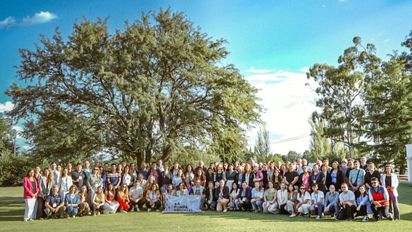Los participantes del “Encuentro de Referentes 2025”, en La Pampa.