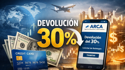 Devolución del 30% del dólar tarjeta: ARCA habilitó el trámite para recuperar consumos en dólares de 2025.