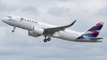 El Airbus A320NEO es columna vertebral de las rutas cortas y medias de Latam Airlines.