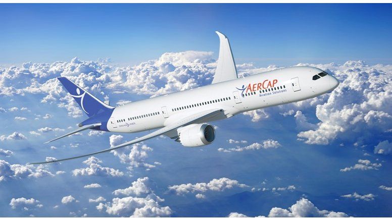 Un Boeing B-787 de AerCap.