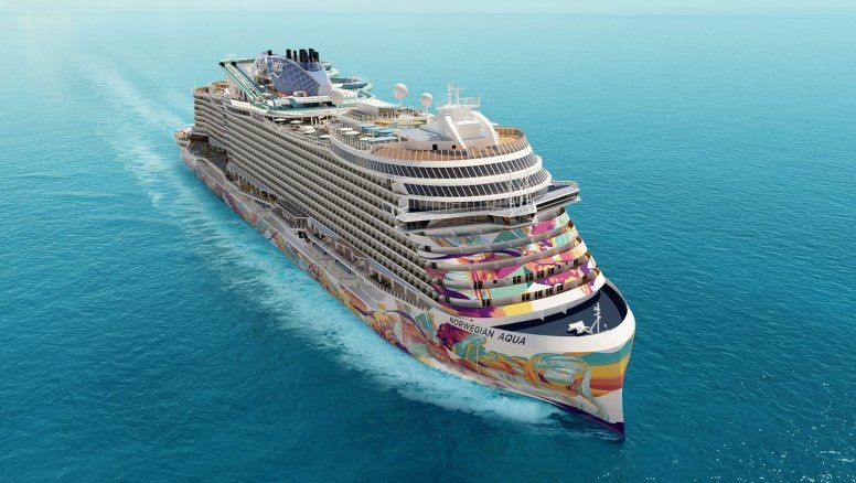 El barco más nuevo de Norwegian Cruise Line, Norwegian Aqua, es el primero de la nueva clase Prima Plus, la siguiente generación de barcos tras los galardonados Norwegian Prima y Norwegian Viva.