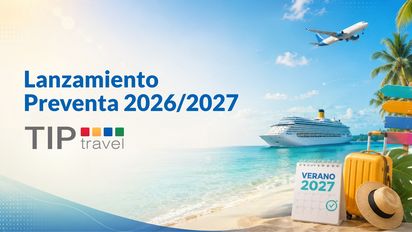 Tip Travel: la nueva preventa 2026/2027 de cupos confirmados fue pensada para que las agencias de viajes puedan ofrecer a sus pasajeros mayores facilidades de pago para la próxima temporada de verano.
