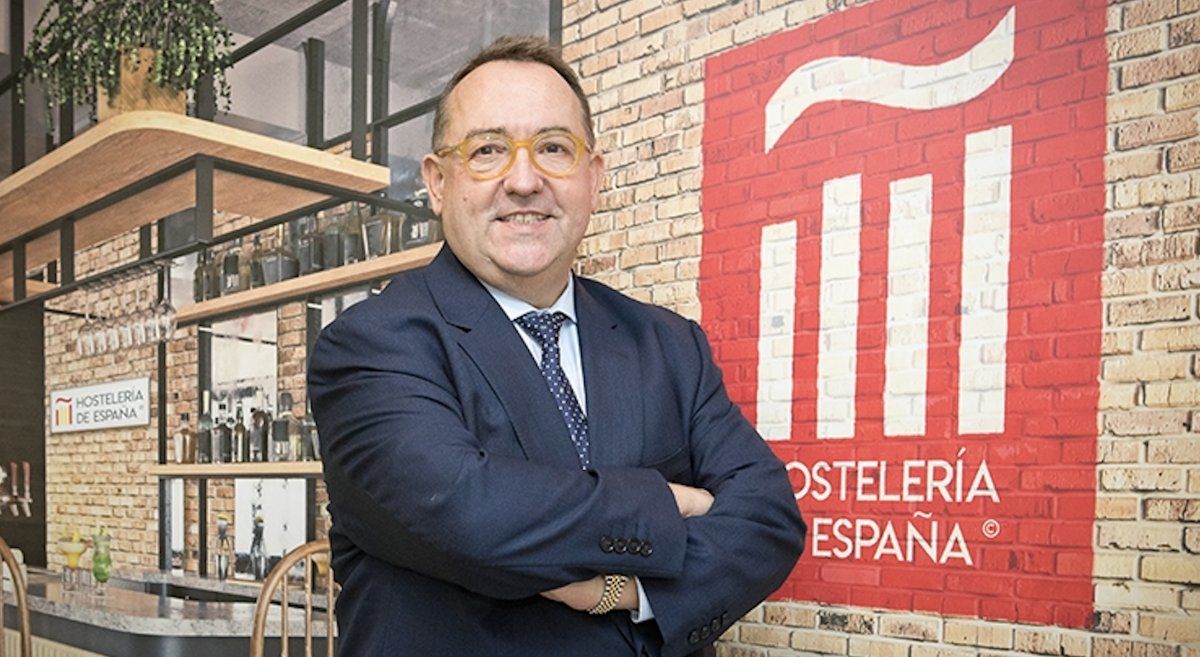 Jose Luis Yzuel, presidente de Hosteleria de España.