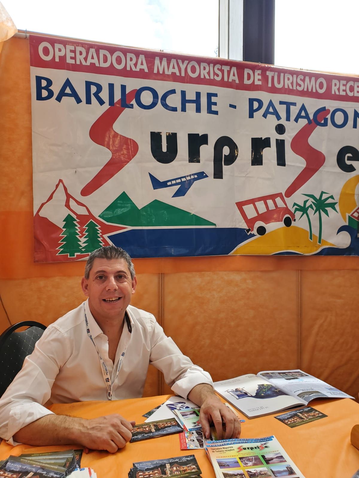 Hernán Fumagalli, presente en la Feria Internacional de Turismo de América Latina.