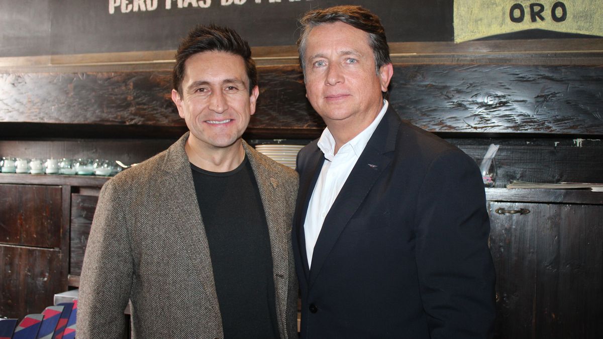 Camilo Prieto, gerente nacional de Ventas y Marketing de Latam Airlines Colombia y Ricardo Garnica, gerente regional de Ventas para Colombia de Delta.