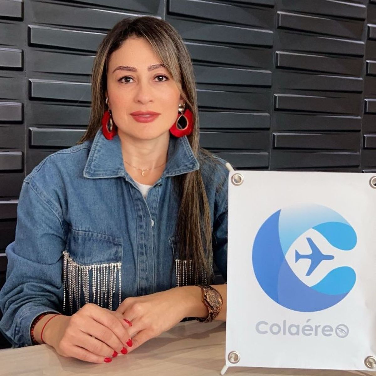 Claudia Torres, gerente comercial Colaéreo.