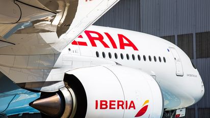 Airbus A350, la joya de la corona de la flota de Iberia.