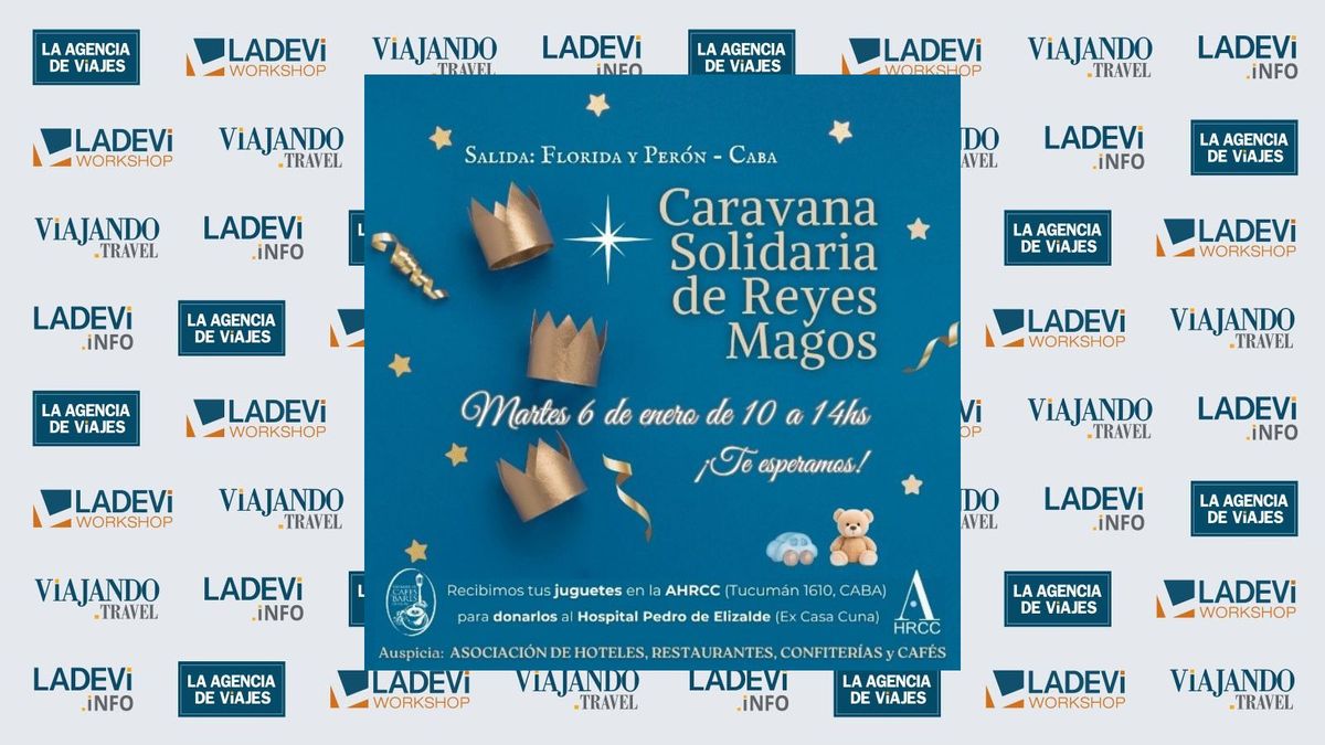 Ahrcc y una nueva Caravana Solidaria de Reyes Magos.