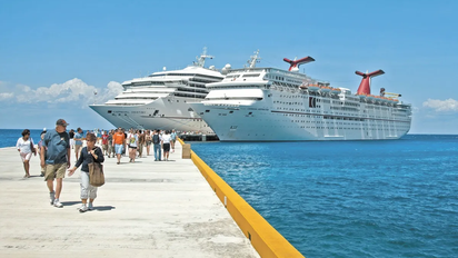 Quintana Roo acuerda el cobro de US$ 5 a turistas de cruceros
