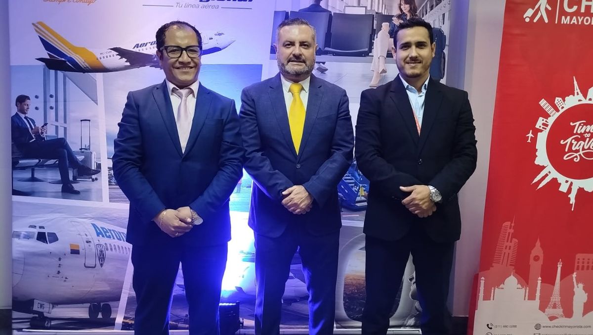 Vladimir Aldave, Fidel Murgueytio y Paul Ruiz.
